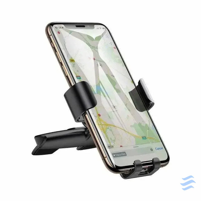 Baseus Metal Age Gravitational Holder for CD slot (Black) Phone holders