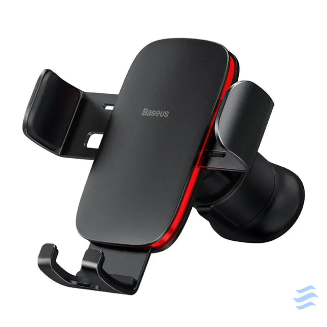 Baseus Metal Age II gravitational grip on the car grid black Phone holders