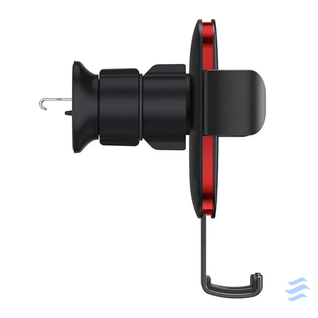 Baseus Metal Age II gravitational grip on the car grid black Phone holders