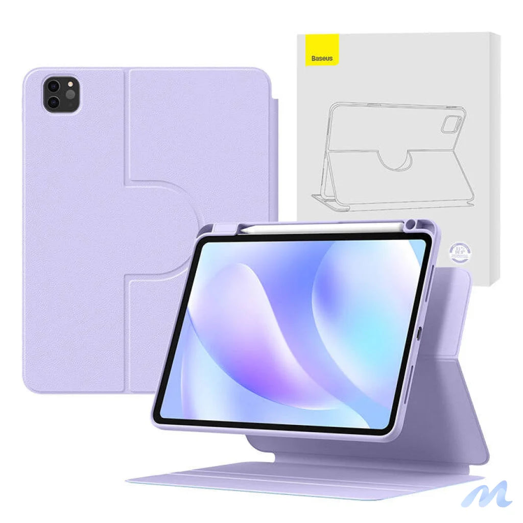 Baseus Minimalist Series IPad PRO 11"/Pad Air4/Air5 10.9" Magnetic protective case (purple)