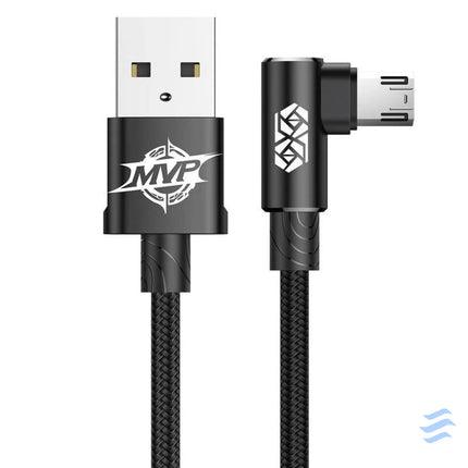 Baseus MVP Elbow Cable USB to micro USB 2A 1m Black USB to Micro USB