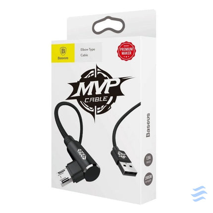 Baseus MVP Elbow Cable USB to micro USB 2A 1m Black USB to Micro USB