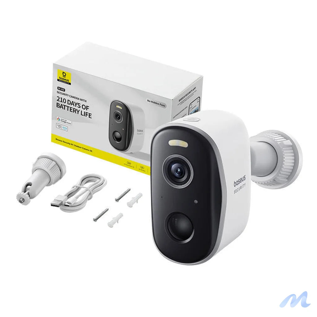 Baseus N1 Outdoor Camera (White)