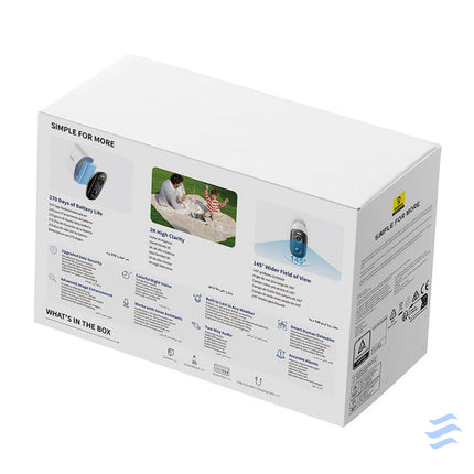 Baseus N1 Plus Outdoor Camera (White) IP cameras