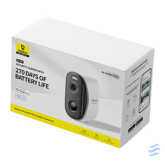 Baseus N1 Plus Outdoor Camera (White) IP cameras