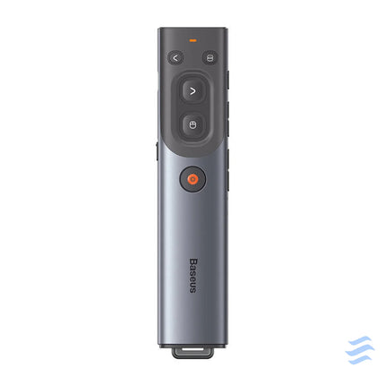 Baseus Orange Dot Multifunctional remote control for presentation with a red laser pointer gray Laser pointers