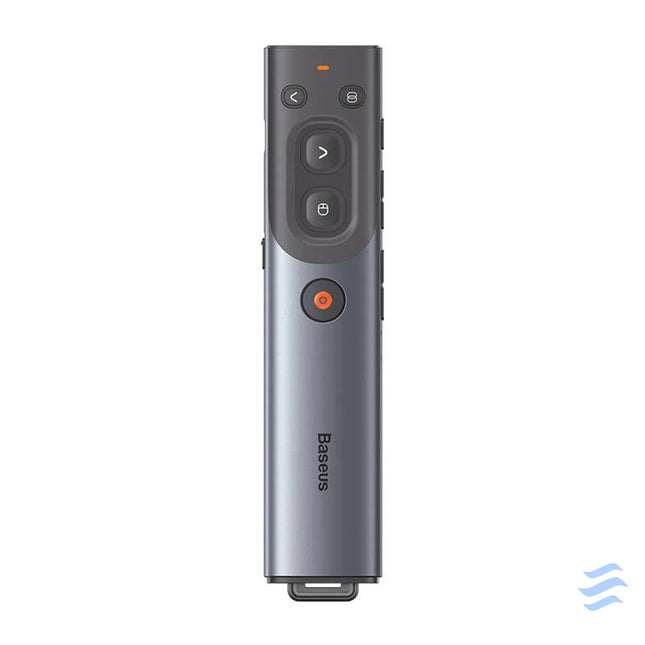 Baseus Orange Dot Multifunctional remote control for presentation with a red laser pointer gray Laser pointers