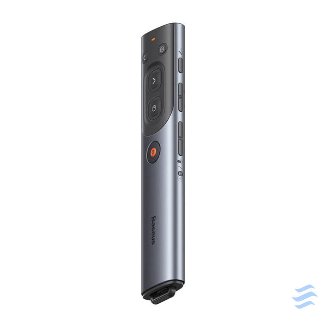 Baseus Orange Dot Multifunctional remote control for presentation with a red laser pointer gray Laser pointers