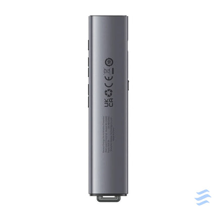 Baseus Orange Dot Multifunctional remote control for presentation with a red laser pointer gray Laser pointers