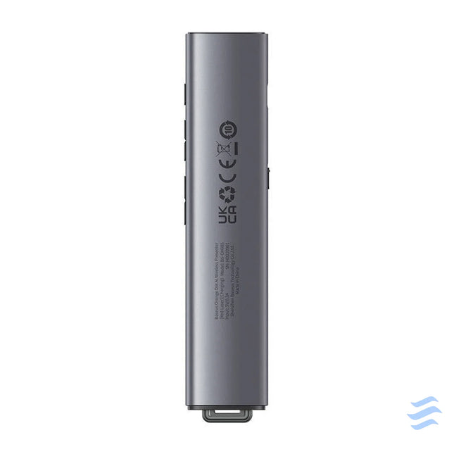 Baseus Orange Dot Multifunctional remote control for presentation with a red laser pointer gray Laser pointers
