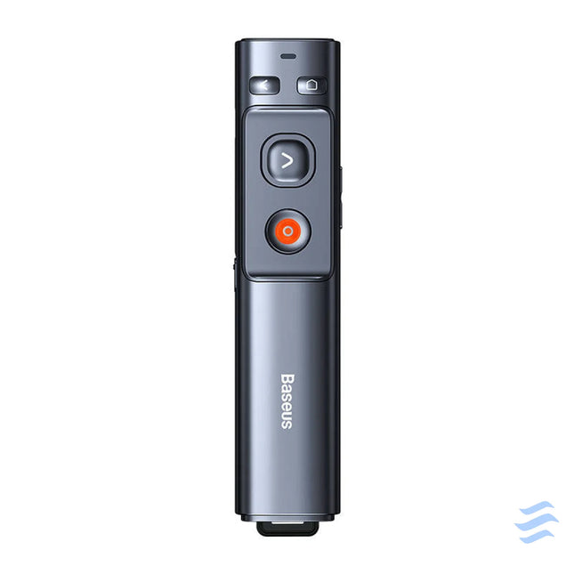 Baseus Orange Dot Multifunctionale remote control for presentation with a green laser pointer gray Laser pointers
