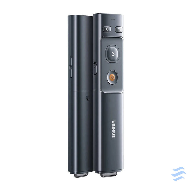 Baseus Orange Dot Multifunctionale remote control for presentation with a laser pointer gray Laser pointers