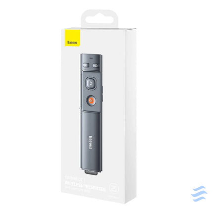 Baseus Orange Dot Multifunctionale remote control for presentation with a laser pointer gray Laser pointers