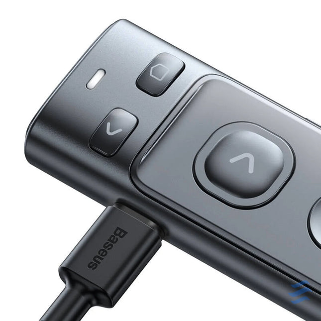 Baseus Orange Dot Multifunctionale remote control for presentation with a laser pointer gray Laser pointers
