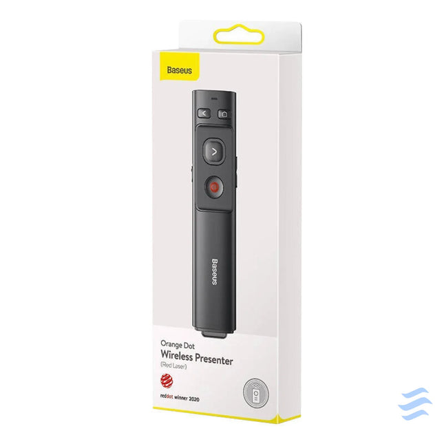 Baseus Orange Dot Multifunctionale remote control for presentation with a laser pointer gray Laser pointers