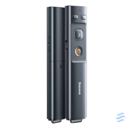 Baseus Orange Dot Multifunctionale remote control for presentation with a laser pointer gray Laser pointers