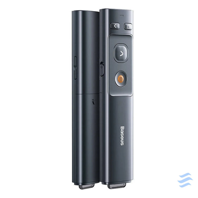 Baseus Orange Dot Multifunctionale remote control for presentation with a laser pointer gray Laser pointers