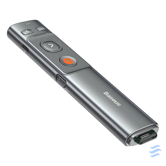 Baseus Orange Dot Multifunctionale remote control for presentation with a laser pointer gray Laser pointers