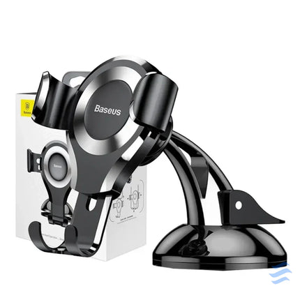 Baseus Osculum gravitational phone holder (black + silver) Phone holders