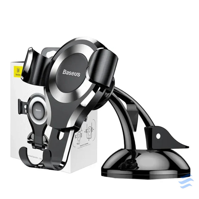 Baseus Osculum gravitational phone holder (black + silver) Phone holders