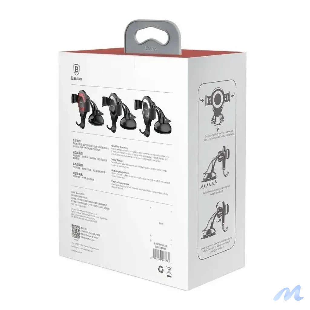 Baseus Osculum gravitational phone holder (red)