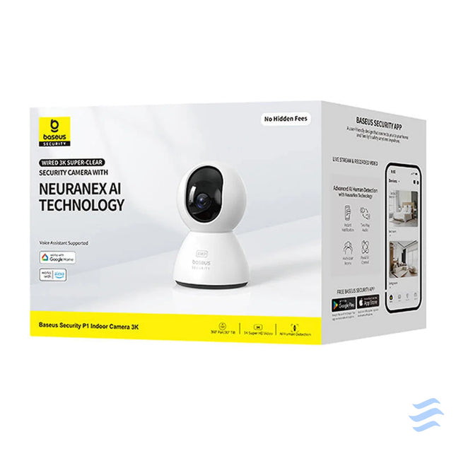 Baseus P1 3K Indoor Camera (White) IP cameras