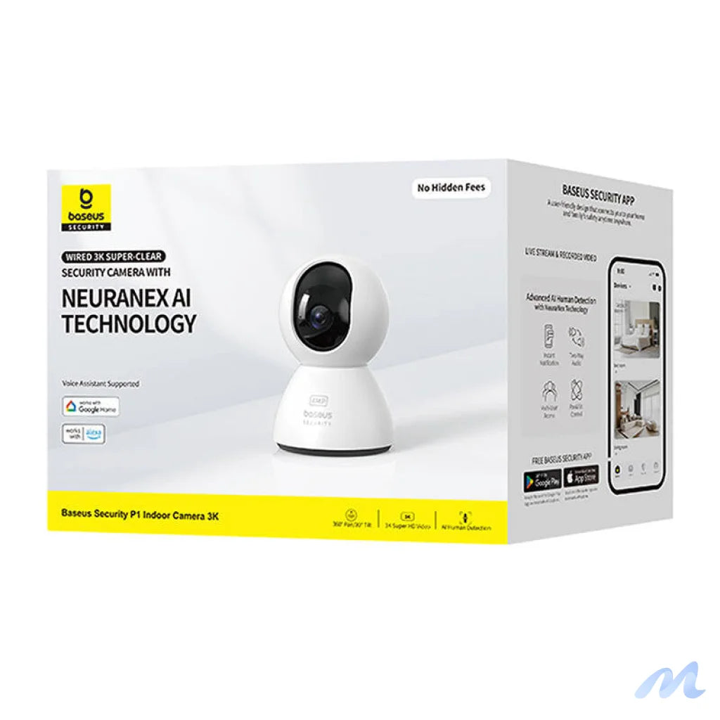 Baseus P1 3K Indoor Camera (White)