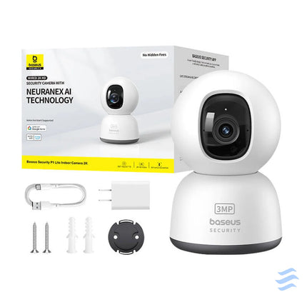 Baseus P1 Lite 2K Indoor Camera (White) IP cameras