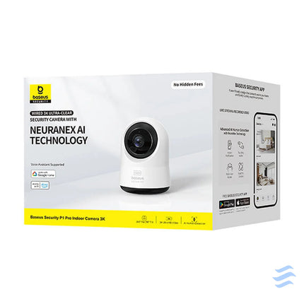 Baseus P1 Pro 3K Indoor Camera (White) IP cameras