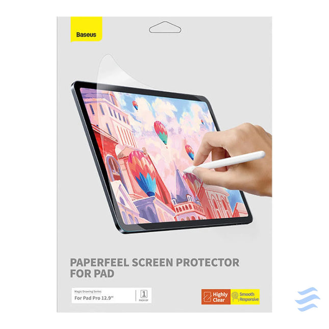 Baseus Paperfeel film For Pad Pro (2018/2020/2021/2022) 12.9″ Clear For tablets