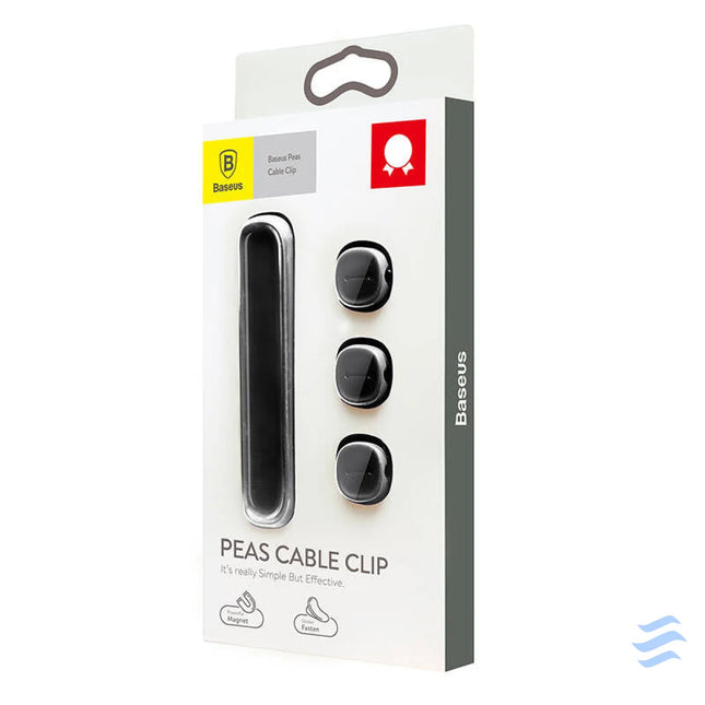Baseus Peas Magnetic Cable Clip Black Cable organizers