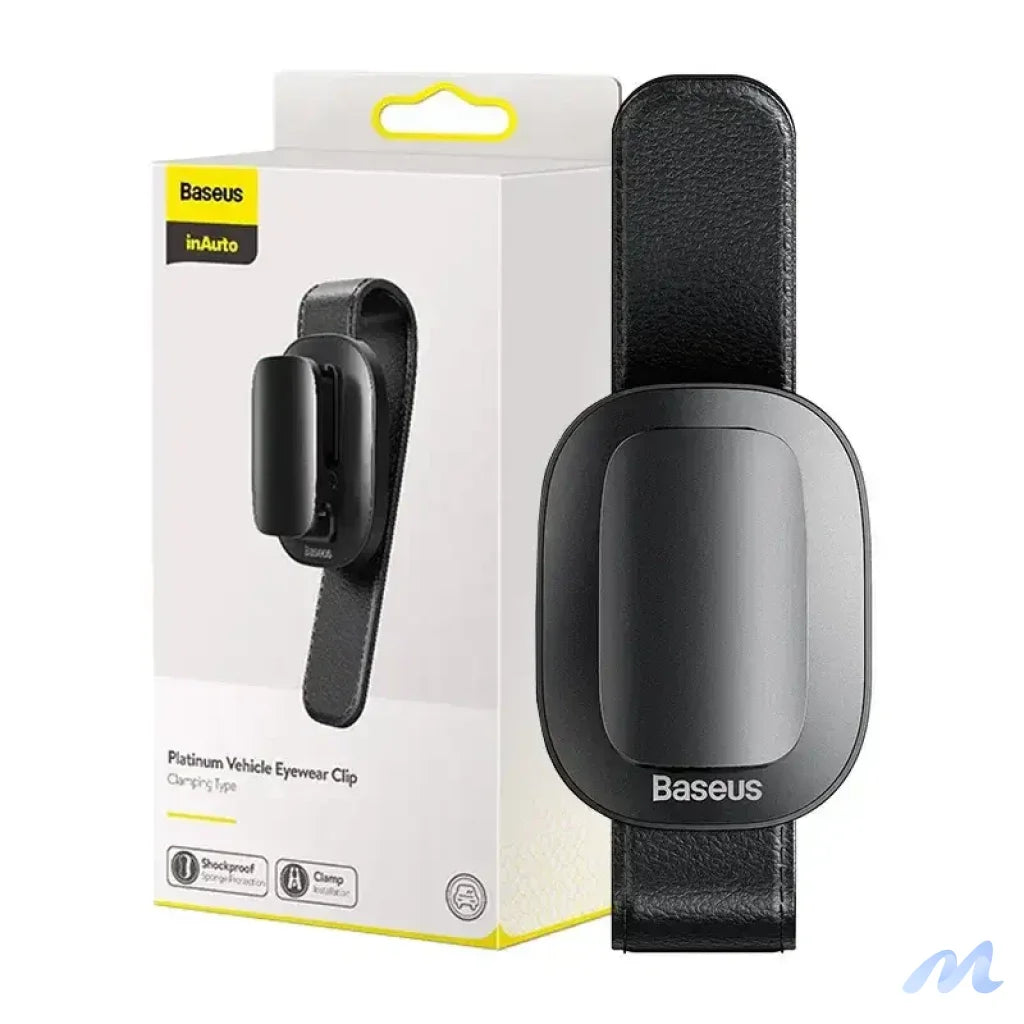 Baseus Platinum Vehicle eyewear clip (clamping type) Black