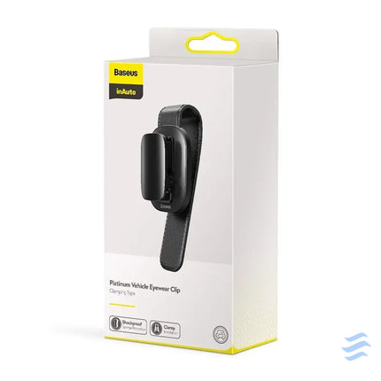 Baseus Platinum Vehicle eyewear clip (clamping type) Black Storage