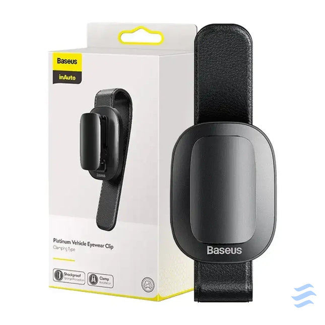 Baseus Platinum Vehicle eyewear clip (clamping type) Black Storage