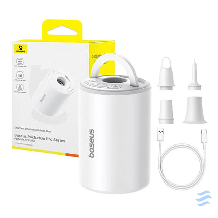 Baseus PocketGo Portable Pump (white) Camping