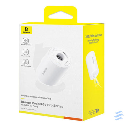 Baseus PocketGo Portable Pump (white) Camping