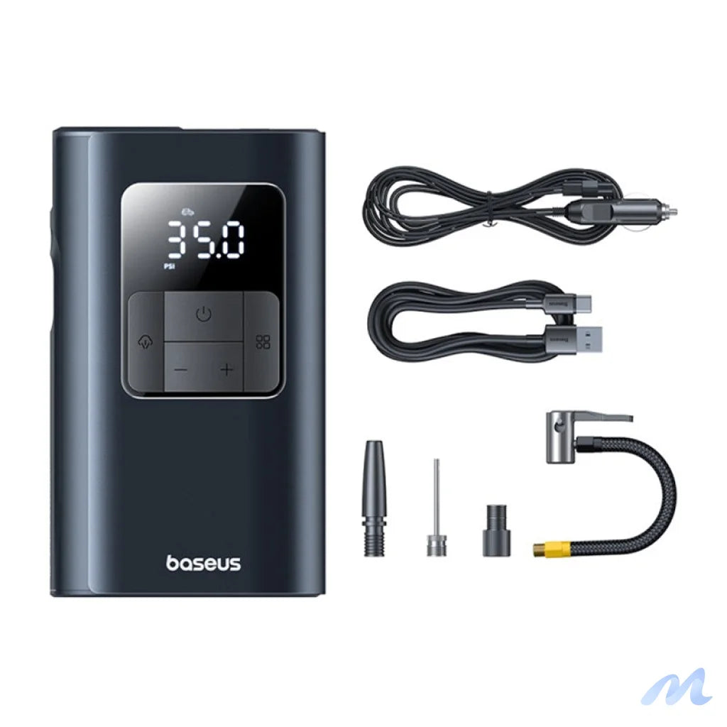 Baseus PrimeTrip VA1 2-in-1 pump with flashlight black