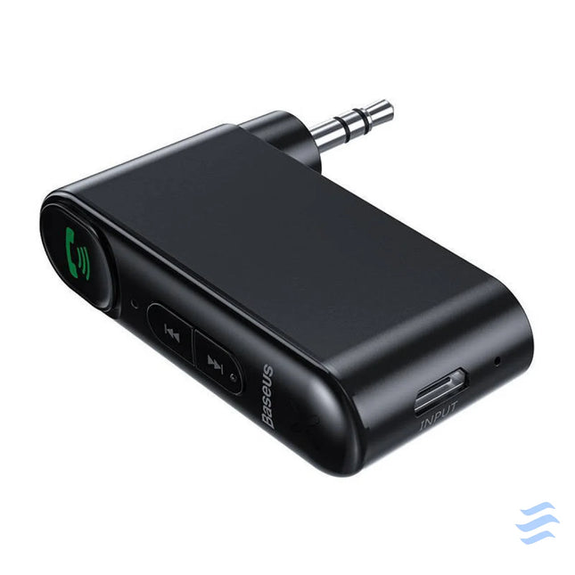 Baseus Qiyin AUX Car Bluetooth Receiver Black Bluetooth adapters