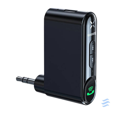 Baseus Qiyin AUX Car Bluetooth Receiver Black Bluetooth adapters