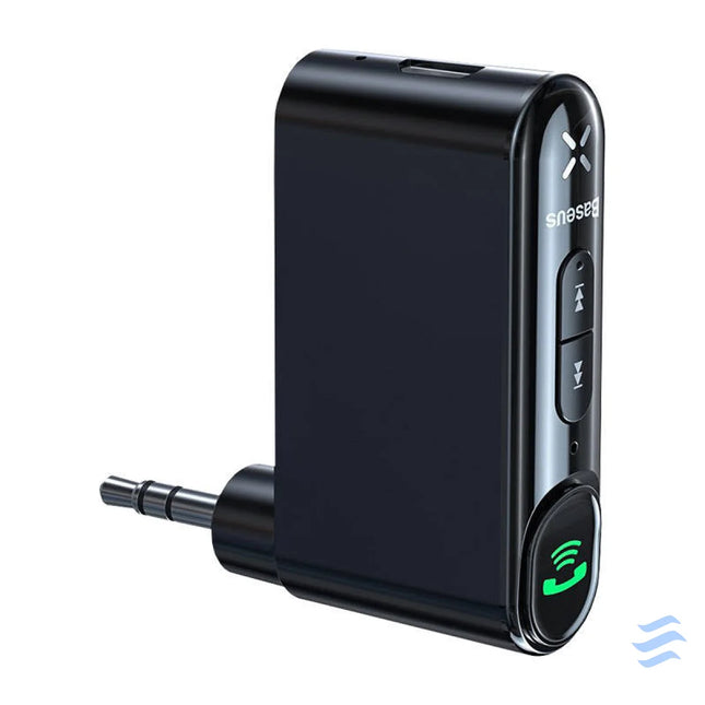 Baseus Qiyin AUX Car Bluetooth Receiver Black Bluetooth adapters