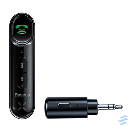 Baseus Qiyin AUX Car Bluetooth Receiver Black Bluetooth adapters