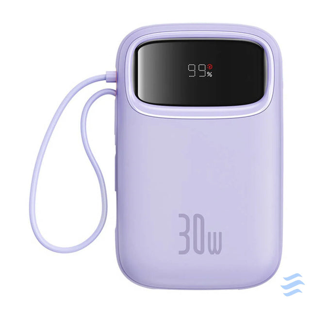 Baseus QPow 2 10000mAh 30W 2xUSB C powerbank (purple) Powerbanks