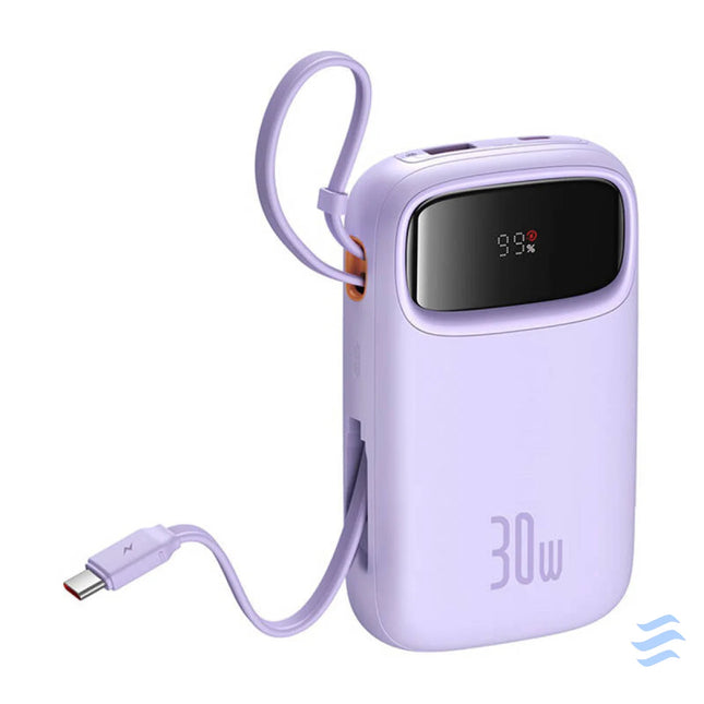 Baseus QPow 2 10000mAh 30W 2xUSB C powerbank (purple) Powerbanks