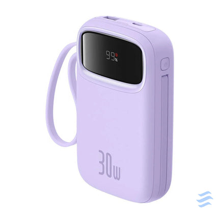 Baseus QPow 2 10000mAh 30W 2xUSB C powerbank (purple) Powerbanks
