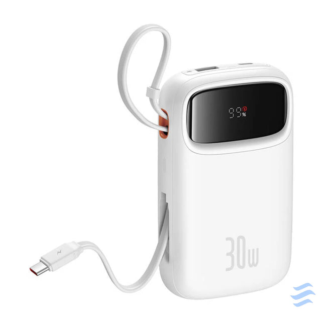 Baseus QPow 2 10000mAh 30W powerbank (white) Powerbanks