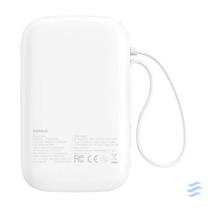 Baseus QPow 2 10000mAh 30W powerbank (white) Powerbanks