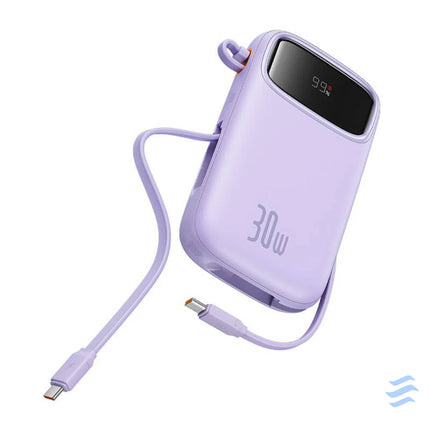 Baseus QPow 2 20000mAh 30W 2xUSB C powerbank (purple) Powerbanks