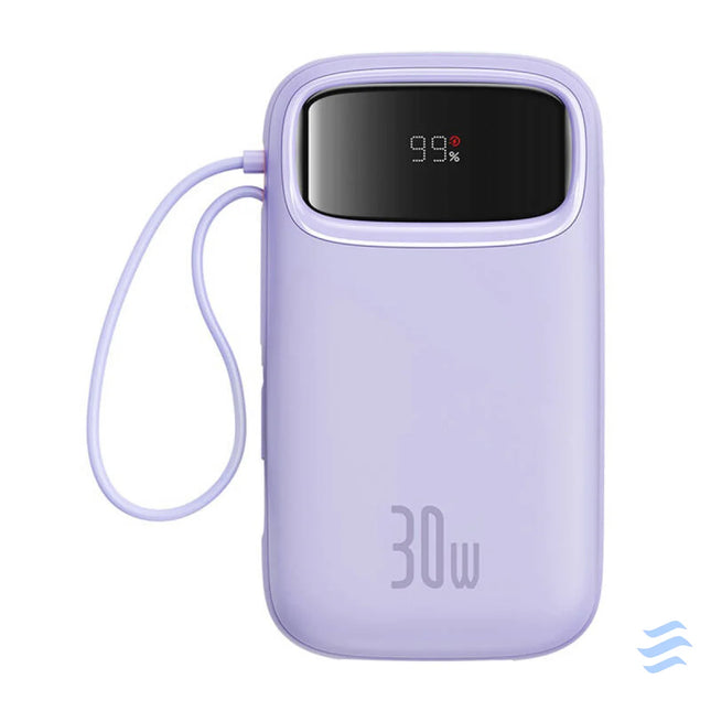Baseus QPow 2 20000mAh 30W 2xUSB C powerbank (purple) Powerbanks