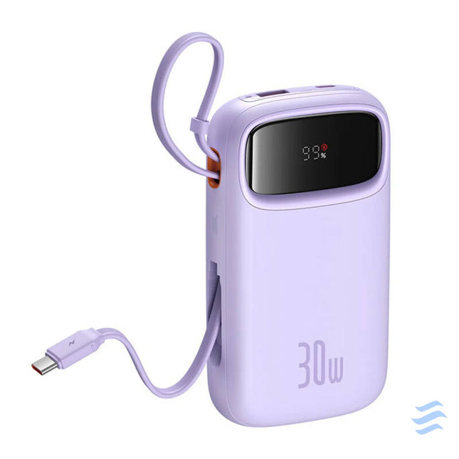 Baseus QPow 2 20000mAh 30W 2xUSB C powerbank (purple) Powerbanks