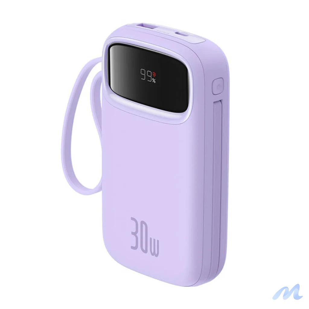 Baseus QPow 2 20000mAh 30W 2xUSB-C powerbank (purple)